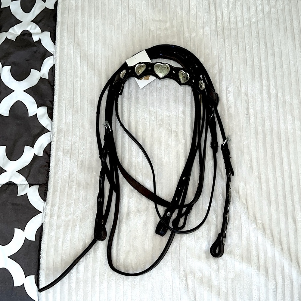 NWT WESTERN BRIDLES W/SILVER ACCENTS